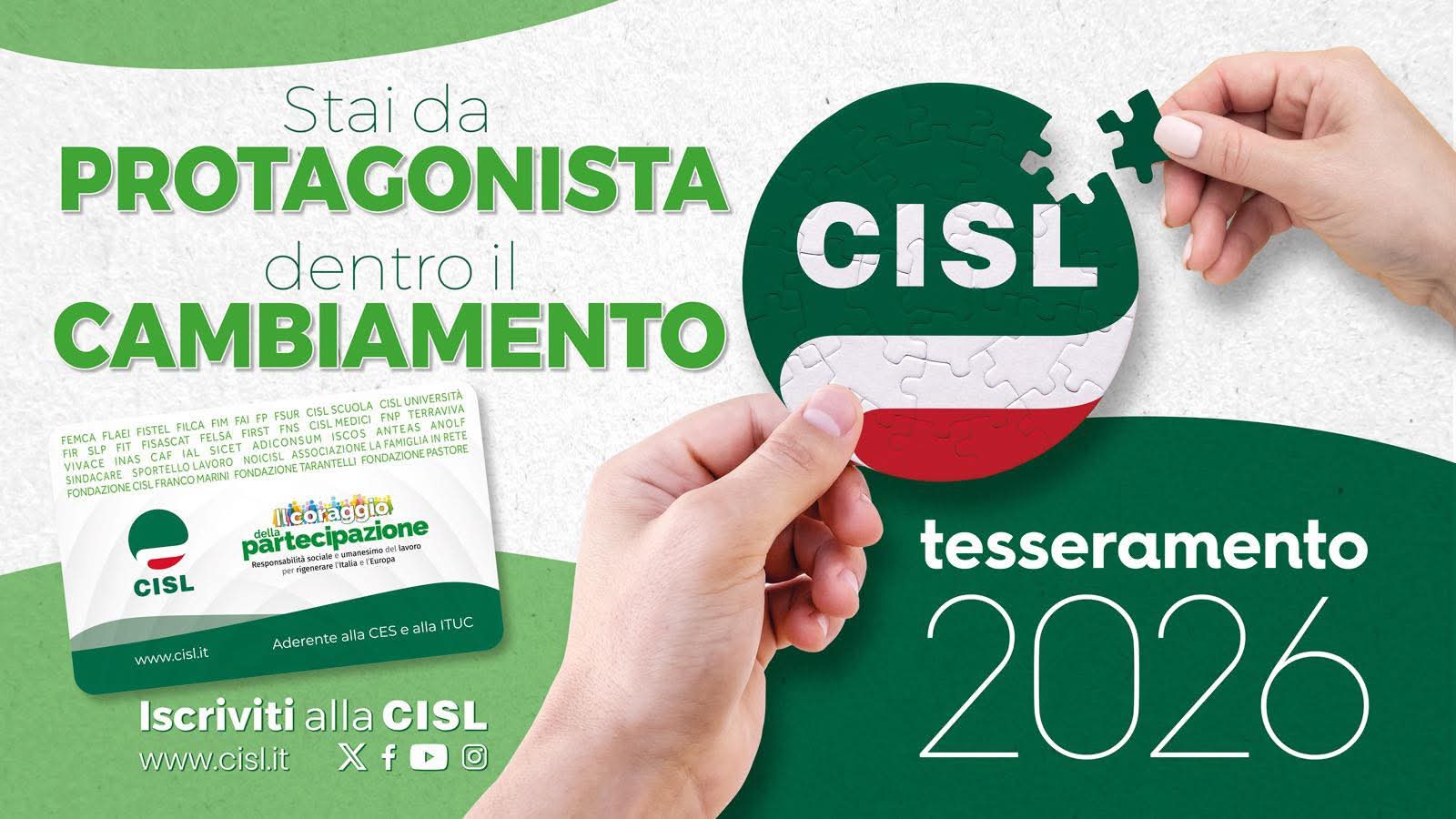 Tesseramento CISL Scuola 2026